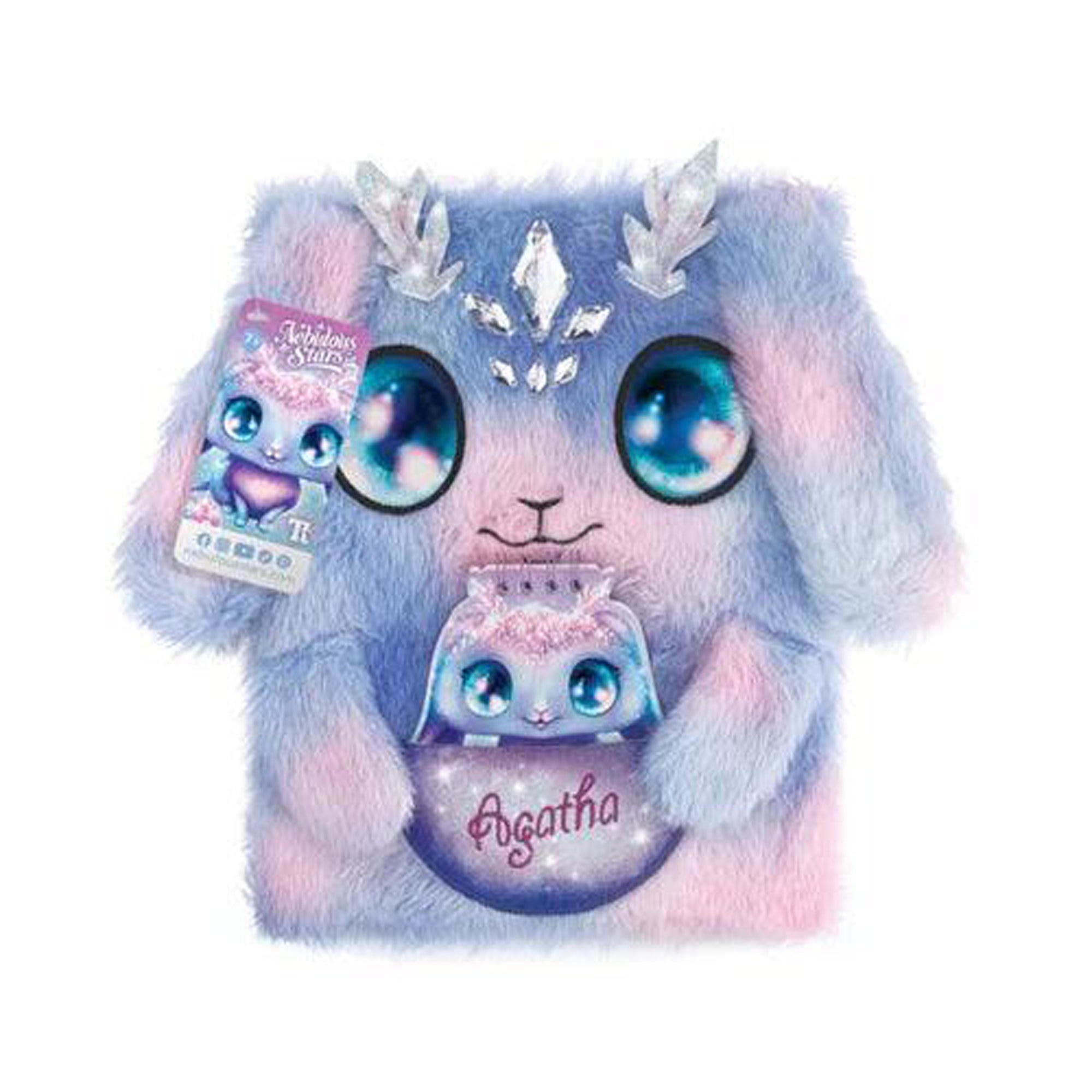 Large Journal Secret Peluche - Agatha | Tapis de Peluche Doux