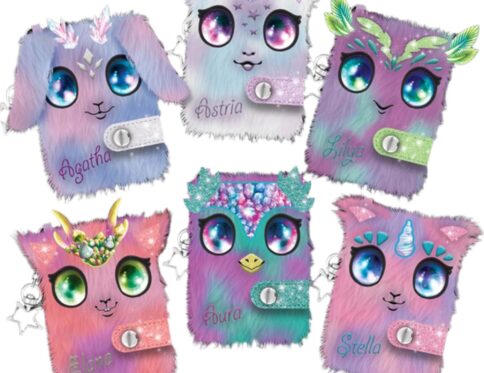 Assortiment de Minis Carnets Peluche - Douceur et Créativité