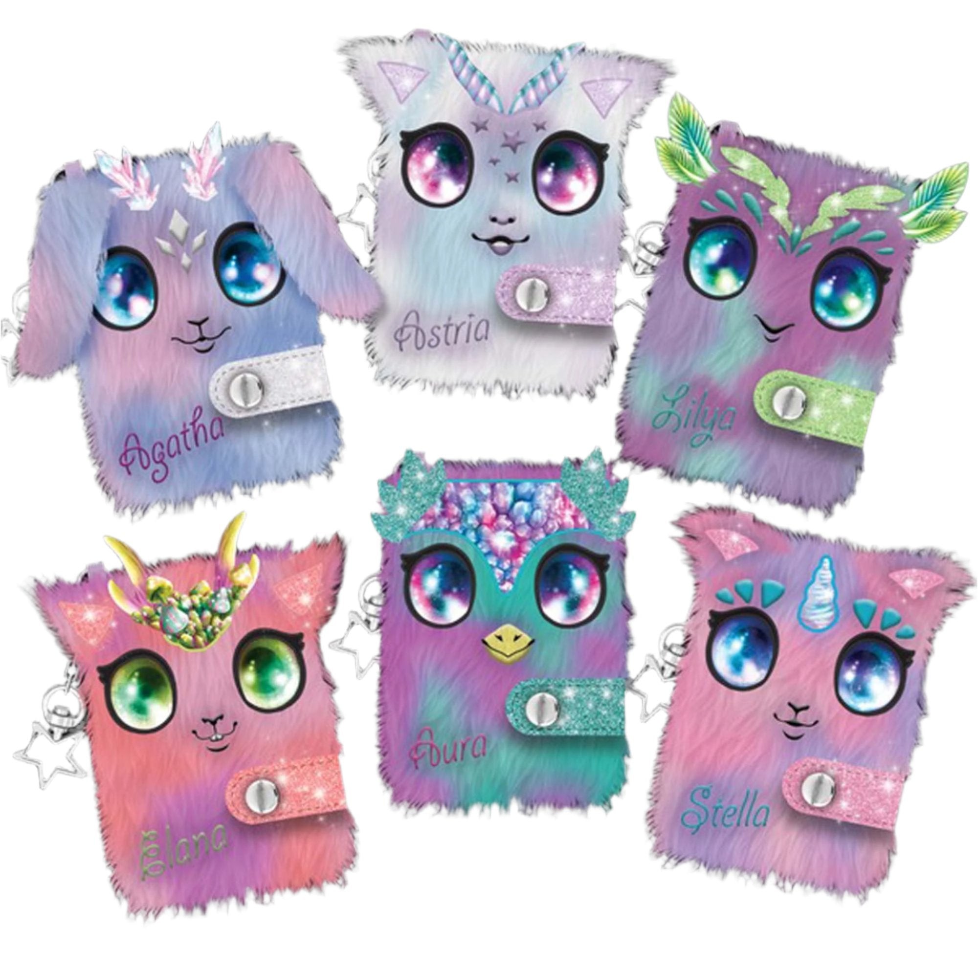 Assortiment de Minis Carnets Peluche - Douceur et Créativité