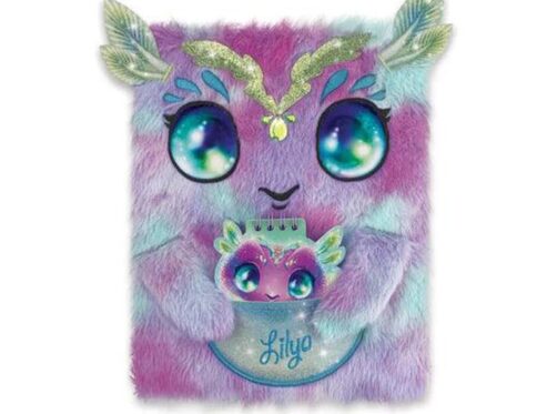 Large Journal Secret Peluche - Lilya | Idéal pour les enfants