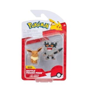Battle Figure Evee & Perrserker - Figurines Pokémon