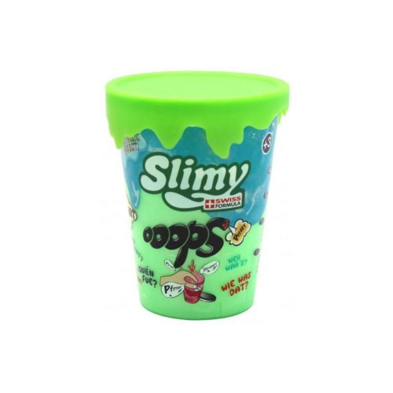 Pot Slimy Oops Metallic - 80 Gr Vert | Loisirs créatifs