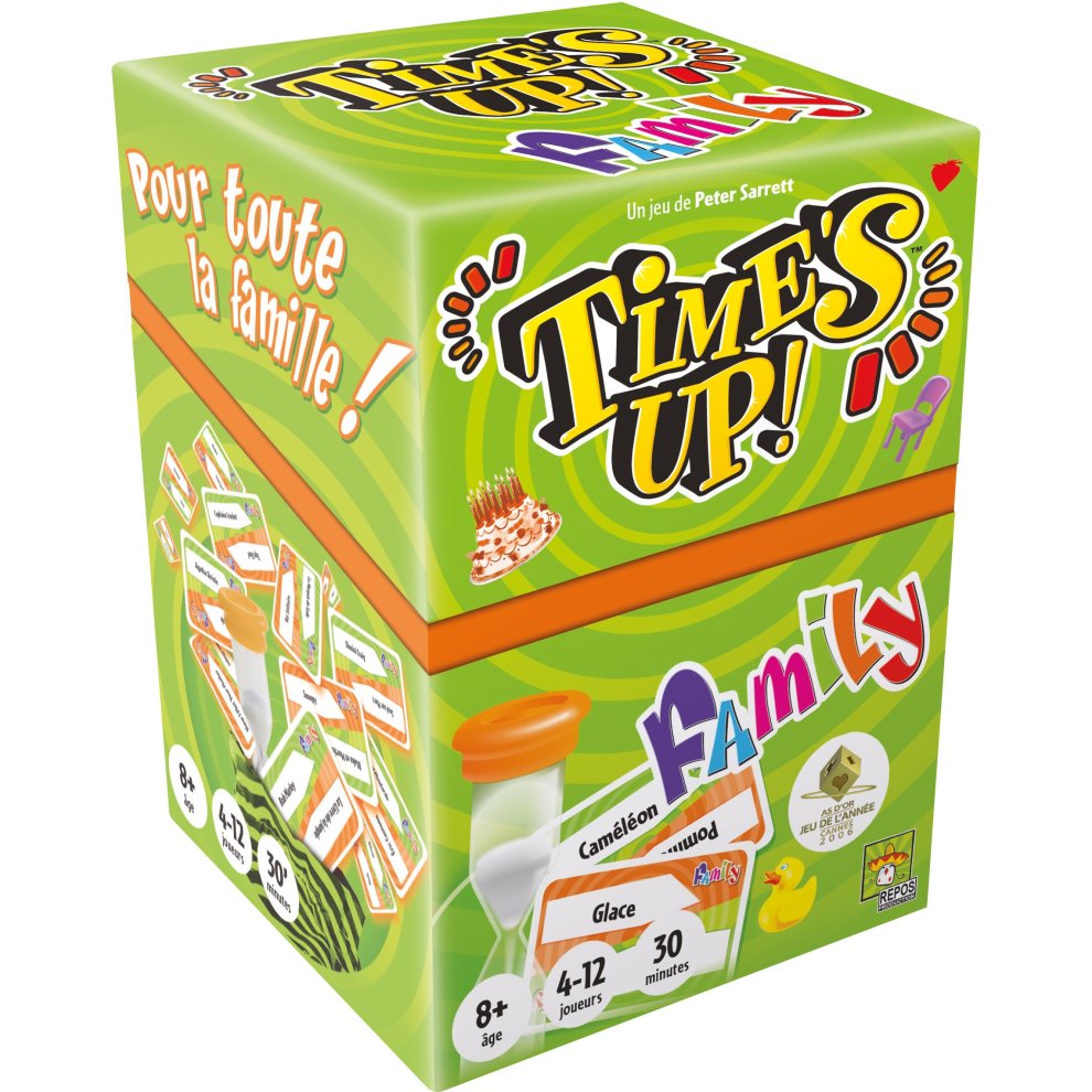 Time's Up Family 1 (Vert) - Jeu de société convivial