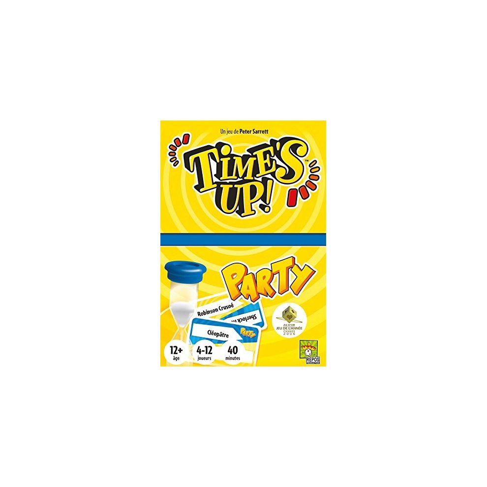 Time's Up Party 1 Jaune - Jeu de Société Fun et Énergique