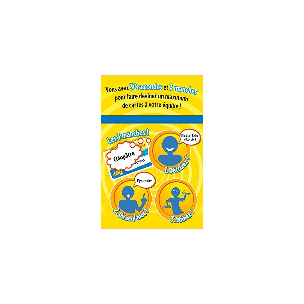 Time's Up Party 1 Jaune - Jeu de Société Fun et Énergique