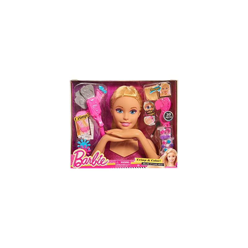 Barbie - Tête à coiffer : Créez des looks magiques
