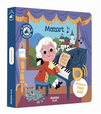 Livre sonore Mes Premiers Sonores - Mozart pour enfants