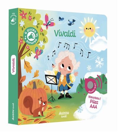 Mes Premiers Sonores - Vivaldi | Livres Éveil Musical