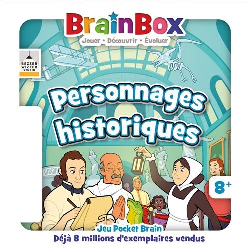 product-9662-1 BrainBox Pocket : Personnages Historiques - Jeu éducatif amusant