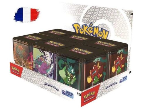 Pokémon : Tin Cube 2025 - Ensemble de 3 boosters