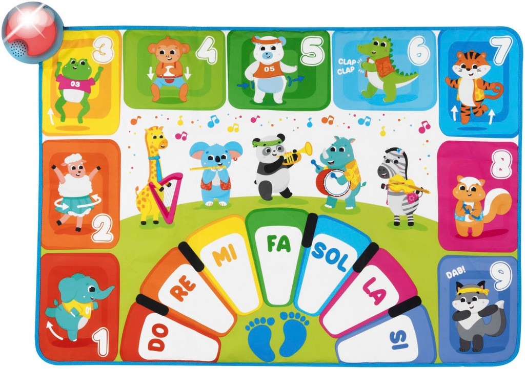 Tapis de jeu musical - Stimule l'éveil des bébés