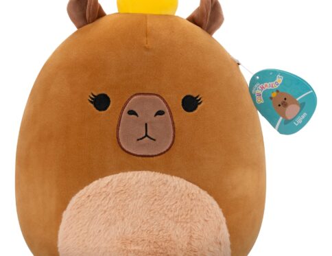 Squishmallows Lijjian - Peluche Capybara 12" Douceur à offrir