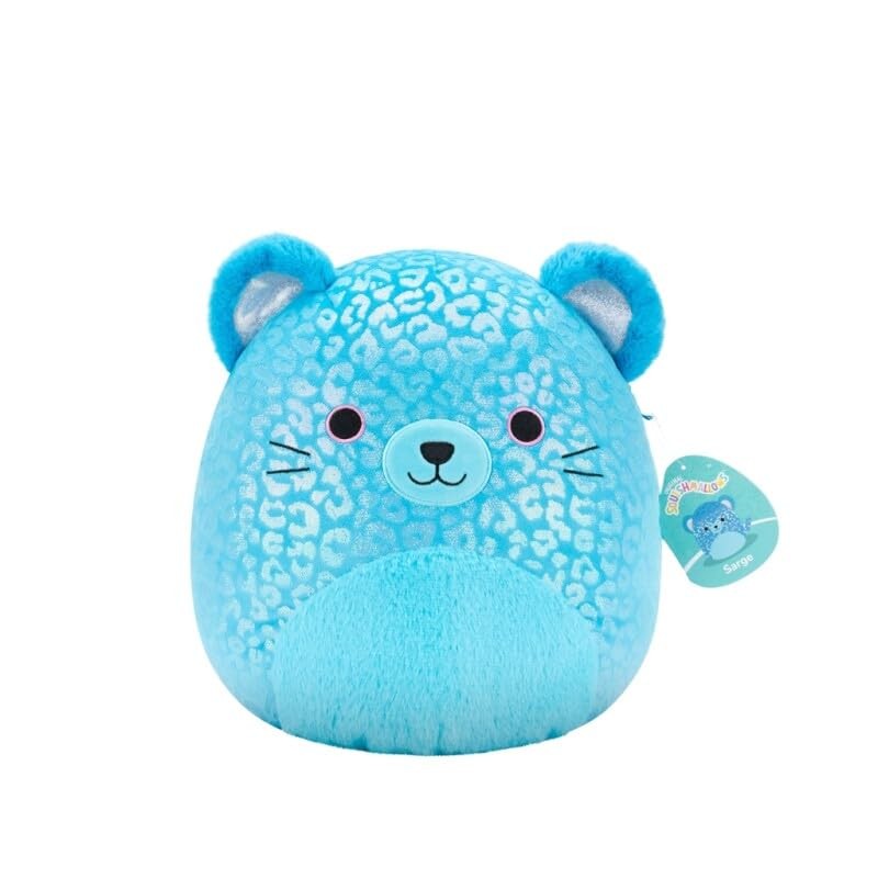 Sarge le Jaguar Bleu - Peluche 12" Squishmallows