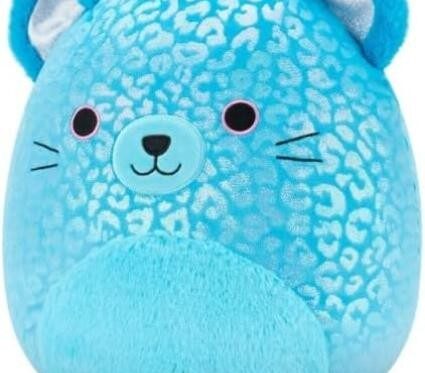 Sarge le Jaguar Bleu - Peluche 12" Squishmallows