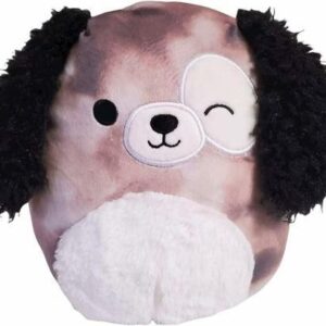 Squishmallows Zerdan - Chien Marbré en Peluche 12"