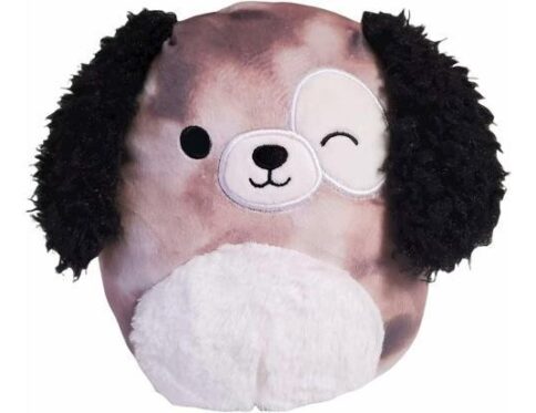 Squishmallows Zerdan - Chien Marbré en Peluche 12"