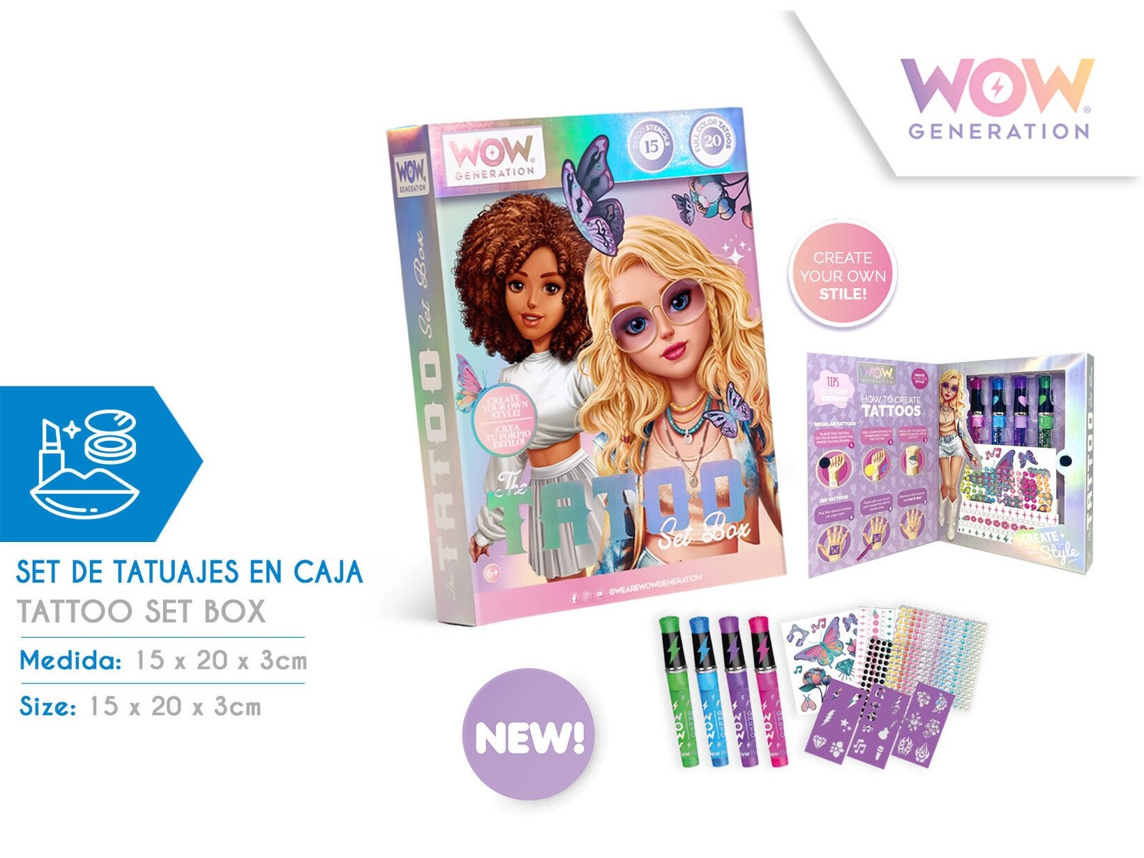 Coffret de Tatouage - Kit Complet pour Artistes