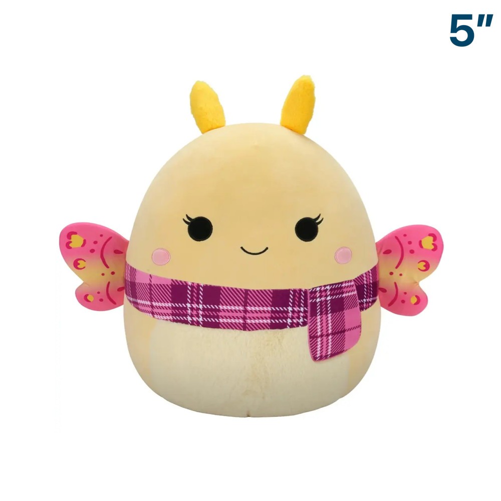 SQK Little Plush Miry - Moth Jaune 5" - Squishmallows