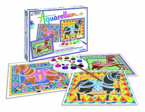 AQUARELLUM - CHEVAUX : Peinture créative pour enfants