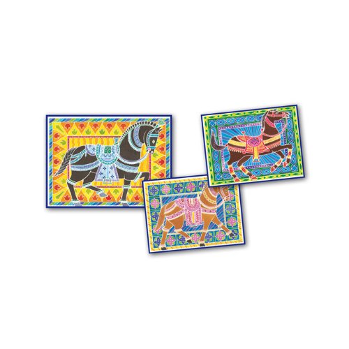 AQUARELLUM - CHEVAUX : Peinture créative pour enfants