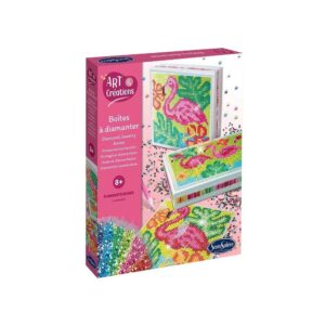 Boite à bijoux Flamants Roses - ART & CREATIONS