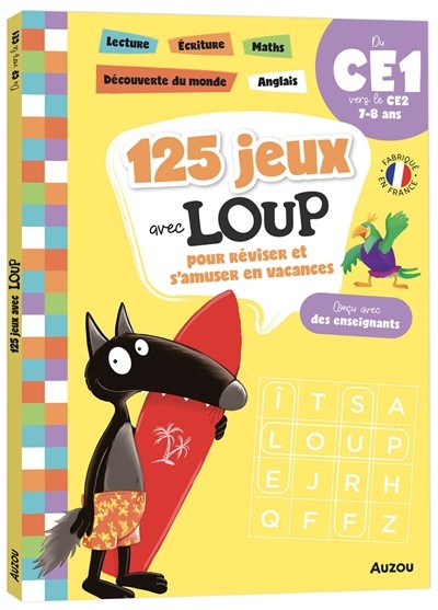 125 jeux éducatifs CE1 CE2 - Apprentissage ludique