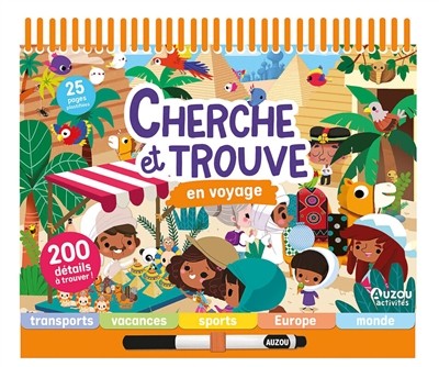 Cherche et Trouve - En Voyage | Livres pour enfants