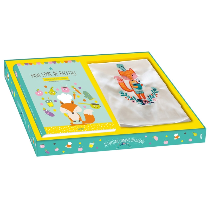 Coffret - JE CUISINE COMME UN GRAND - Apprenez à cuisiner