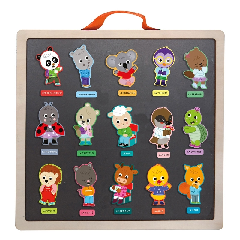 Coffret - MON GRAND TABLEAU DES EMOTIONS | Jeux en Bois
