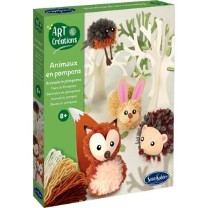 ART & CREATIONS - ANIMAUX EN POMPONS | DIY Créatif
