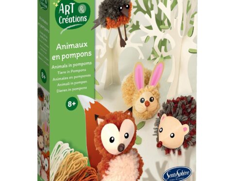 ART & CREATIONS - ANIMAUX EN POMPONS | DIY Créatif