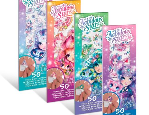 Mini bloc de tatouages temporaires - Style et originalité