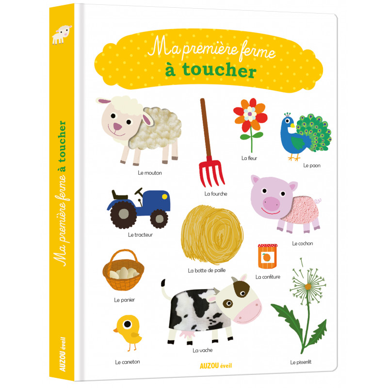 Ma Première Ferme à Toucher – Livre éducatif pour enfants