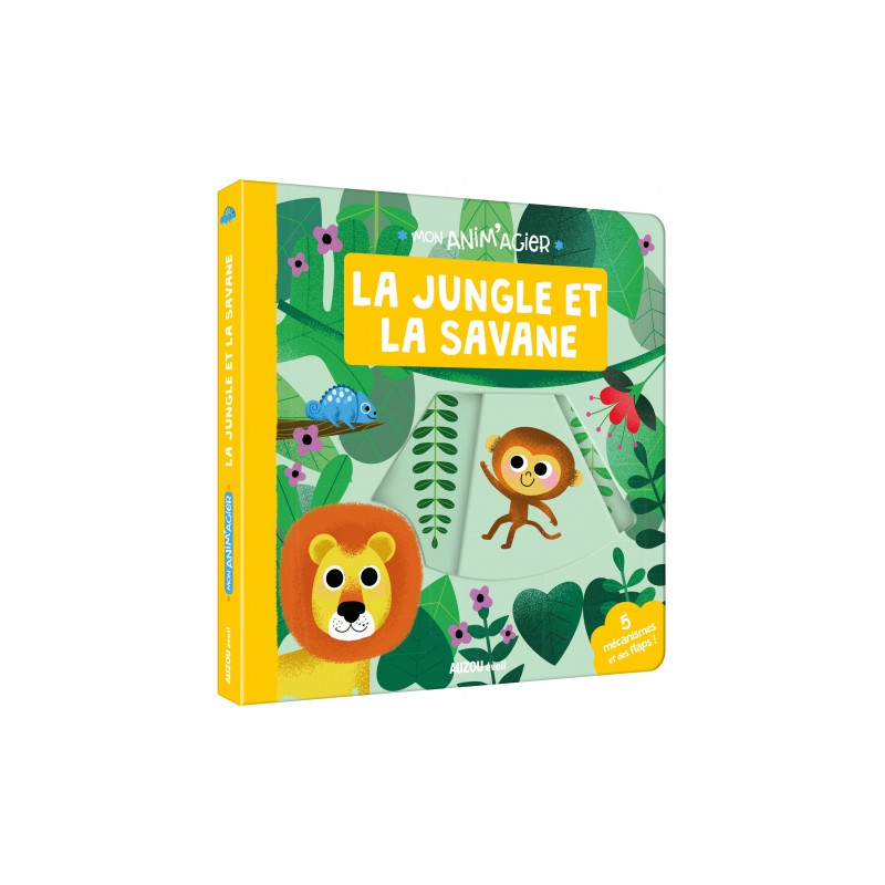 Découvrez MON ANIM’AGIER – LA JUNGLE ET LA SAVANE pour enfants !