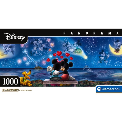 Puzzle 1000 pièces Mickey & Minnie - Disney