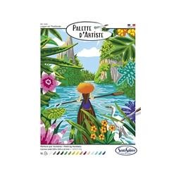 Palette d'Artiste Lagon en Thaïlande - Qualité Premium