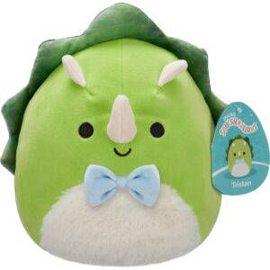 Tristan le Tricératops Squishmallows - Peluche Douce 19cm