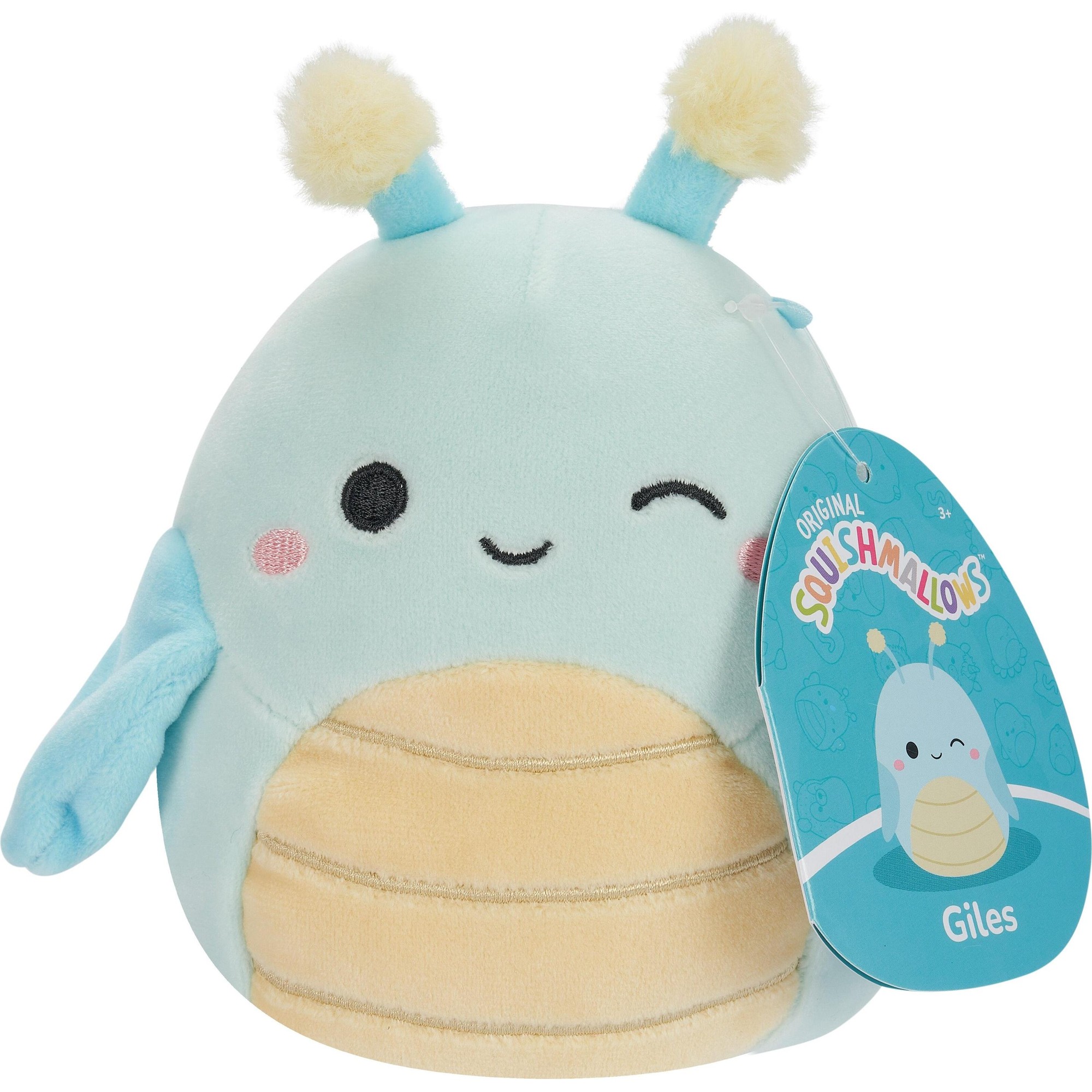 Giles - Winking Blue Grasshopper Squishmallows 7.5"