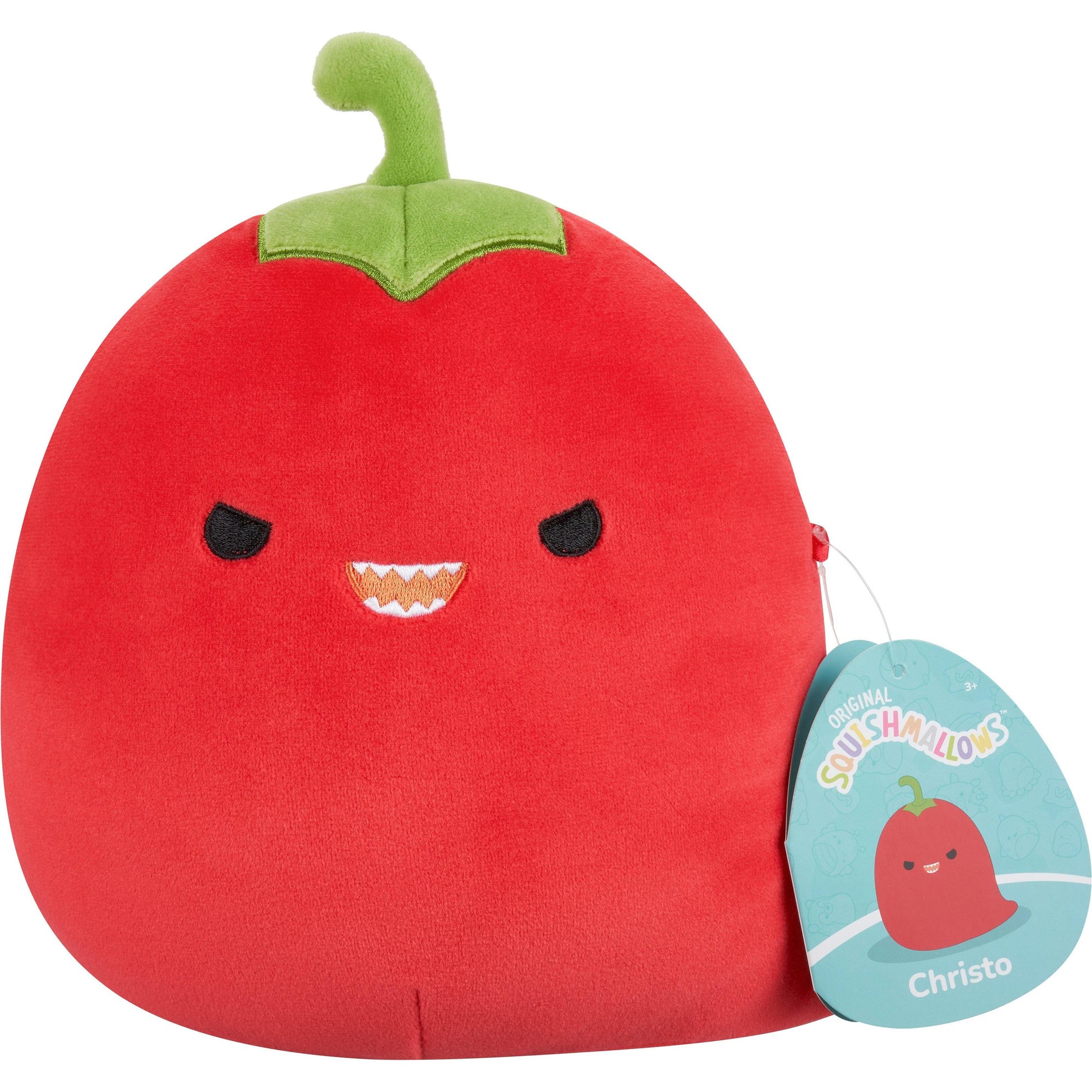 product-9230-1 Christo - Red Chili Pepper Squishmallows | Little Plush 7.5"