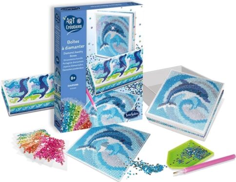 Boîte à Bijoux Dauphins - ART & CREATIONS