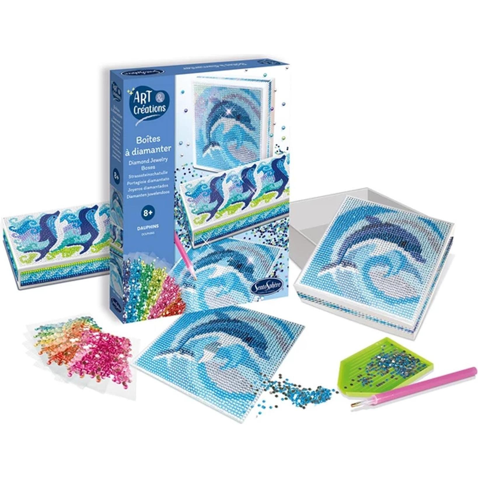 Boîte à Bijoux Dauphins - ART & CREATIONS