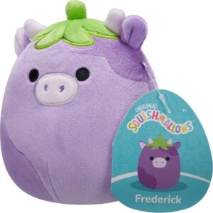 Frederick - Little Plush Eggplant Cow 7.5" | Squishmallows