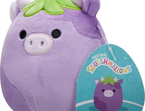Frederick - Little Plush Eggplant Cow 7.5" | Squishmallows