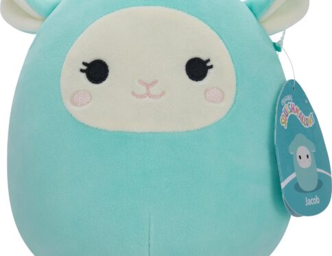 Squishmallows Jacob - Agneau Aqua Bleu 7.5" | Peluche Douce