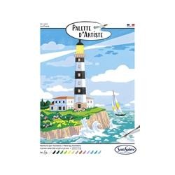 Palette d'artiste Phare Le Creach - Idéale pour les artistes
