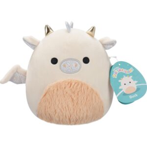 Squishmallows Buck - Peluche Dragon Crème et Pêche | 7.5"