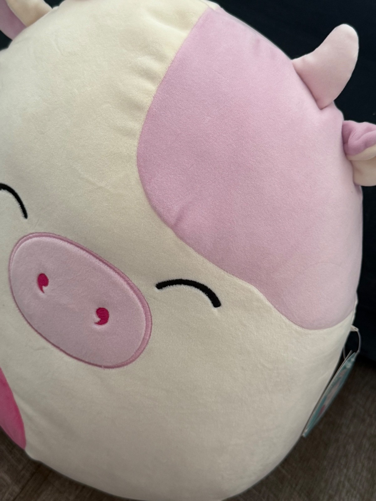 Caedyn - Peluche Vache Rose Squishmallows 16"