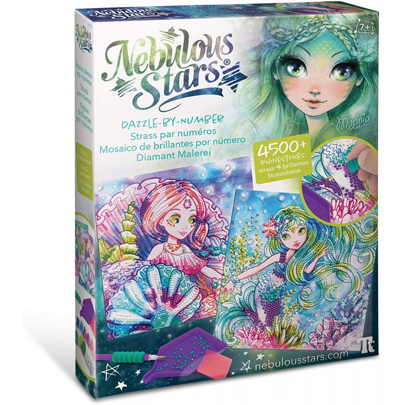 Strass par numéros - Water | Activité créative pour enfants