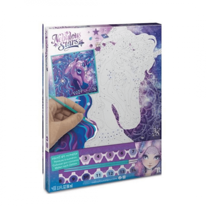 Peinture à numéros Nebulia & Horse - Créez votre chef-d'œuvre