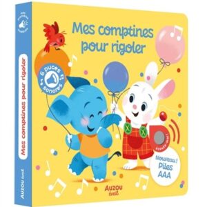 Mes Comptines pour Rigoler (Sonore) - Livre Enfant Ludique